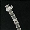 Image 8 : 18k White Gold 3.48 ctw Diamond Line Tennis Bracelet