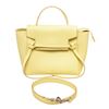 Image 1 : Celine Yellow Leather Micro Belt Bag Tex Shoulder Bag