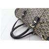Image 4 : Goyard Black Chevron Coated Canvas Croix Jules ay Satchel Bag