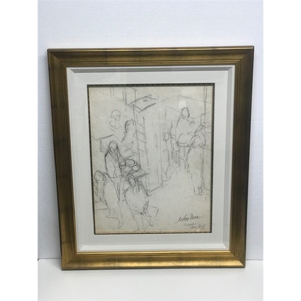 LeRoy Neiman "Sardis New York"