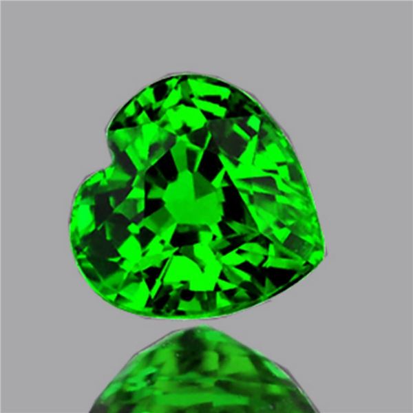 Natural Emerald Green Tsavorite Garnet {Flawless-VVS}