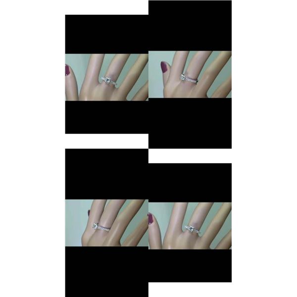 Natural Diamond Ring D/VS - 1.02 Cts Gold Ring