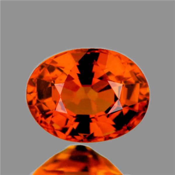 Natural Orange Spessartite Garnet [Flawless-VVS]