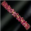 Image 2 : Natural Stunning  Red Ruby Bracelet