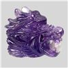 Image 2 : Natural Amethyst & Pearl Hand Carved Dragon