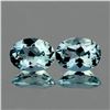 Image 1 : Natural Light Sky Blue Aquamarine 8x6 mm - Flawless