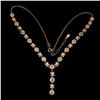 Image 3 : Natural Ethopian White Opal Necklace