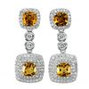 Image 1 : Natural Unheated Citrine Earrings