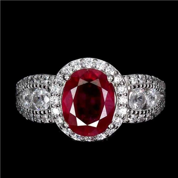 Natural Stunning Red Ruby Ring