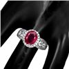 Image 3 : Natural Stunning Red Ruby Ring