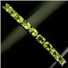 Image 1 : Natural Unheated Peridot Bracelet