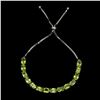 Image 2 : Natural Unheated Peridot Bracelet