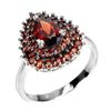 Image 2 : Natural Unheated Mozambique Garnet Ring