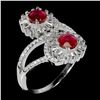 Image 2 : Natural Stunning Red Ruby Ring