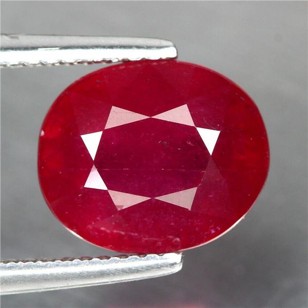 Natural Rich Red Pink Ruby 5.40 Cts