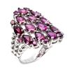 Image 2 : Natural Unheated Rhodolite Garnet Ring