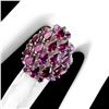 Image 3 : Natural Unheated Rhodolite Garnet Ring