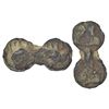 Image 1 : Ancient India: Early Uninscribed Cast Copper Coinage (EUCCC) - 'universal' type, 5.40g.