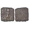 Image 1 : Ancient India: Ancient Malwa - post-Mauryan copper coin, 'goddess' type, PAIC 685, 3.88g.