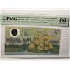 Image 1 : Australia 10 dollars, ND 1988, P-49b Commemorative PMG 66EPQ
