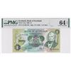 Image 1 : Bank of Scotland 1 Pound, 1988, P-111g PMG 64EPQ