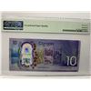 Image 2 : Canada $10, 2017, BC-75 Commemorative PMG 67EPQ