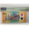 Image 2 : Fiji Reserve Bank 50 dollars, 2020, P-121as Commemorative Specimen PMG 67EPQ