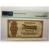 Image 2 : Germany Sudetenland & Lower Silesia 20 Reichsmark, 1945, P-187 PMG 63EPQ