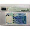 Image 2 : Hong Kong Bank of China 20 dollars, 2014, P-341d PMG 66EPQ