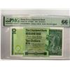 Image 1 : Hong Kong Chartered Bank 10 dollars, 1981, P-77b PMG 66EPQ