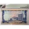 Image 2 : Hong Kong Chartered Bank 50 dollars, ND 1970-75, P-75a PMG 64