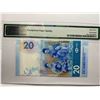 Image 2 : Hong Kong Shanghai Banking Corp 20 dollars, 2018, PMG 67EPQ