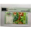 Image 2 : Hong Kong Shanghai Banking Corp 50 dollars, 2018, PMG 68EPQ