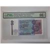 Image 1 : Hong Kong Standard Chartered 50 dollars, 1985, P-280a Prefix A PMG 66EPQ