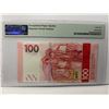 Image 2 : Hong Kong Standard Chartered Bank 100 dollars, 2018, P-304a Repeater PMG 69EPQ