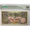 Image 1 : Indonesia Bank 1000 Rupiah, 1959, P-71b PMG 58EPQ