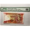 Image 1 : Malaysia Bank Negara 10 Ringgit, ND 1989, P-29 PMG 66EPQ