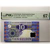 Image 1 : Netherlands 10 Gulden, 1997, P-99 PMG 67EPQ