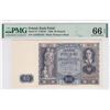 Image 1 : Poland 20 Zlotych, 1936, P-77 PMG 66EPQ