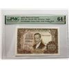Image 1 : Spain 100 Pesetas, ND 1955, P-145a PMG 64EPQ