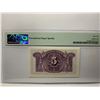 Image 2 : Spain 5 Pesetas, ND 1936, P-85a PMG 65EPQ