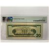 Image 2 : USA, Federal Reserve Note New York 20 dollars, 2017, Fr#2099-B Radar Serial Number PMG 66EPQ