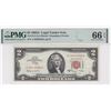 Image 1 : USA, Legal Tender Note 2 dollars, 1963A, Fr#1514 PMG 66EPQ
