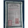 Image 1 : £20 Bond China 5% Tientsin-Pukow Railway 1910