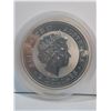 Image 2 : Australia, 2 dollars, 2oz silver coin, 2005, Year of the Rooster
