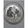 Image 1 : Australia, 2016 Lunar Year of Monkey $1 dollar, 1oz .999 silver coin, limited edition