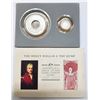 Image 1 : Australia's The Holey Dollar and The Dump, Solid Silver Coins Set, 1989
