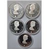 Image 2 : Canada $20, Calgary Winter Olympics Silver Proof Coin Set of 5