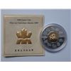 Image 1 : Canada, Year of Dragon $15 dollars, 2000 .9999 pure silver coin w 24k gold plated, Limited Edition 3