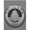 Image 2 : China Panda, 10 Yuan, .999 1oz silver coin, 2011